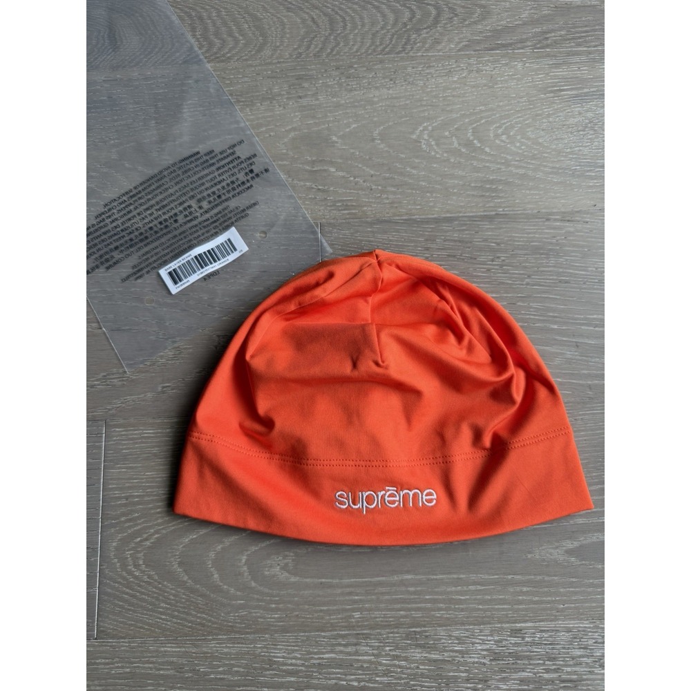 Supreme Base Layer Beanie ORANGE SKULLCAP One Size ✅❤️BRAND NEW SHIPS ASAP